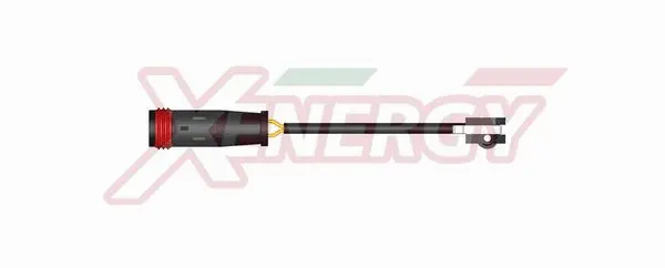 Warning Contact, brake pad wear (X70223)