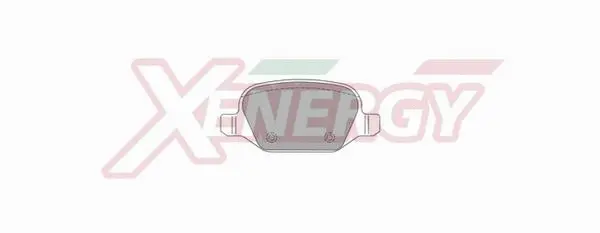 Brake Pad Set, disc brake (X40734)