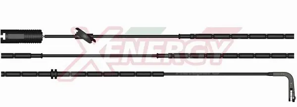 Warning Contact, brake pad wear (X70173)