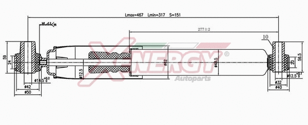 Shock Absorber (X800555)