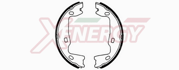 Brake Shoe Set, parking brake (X50090)