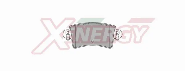 Brake Pad Set, disc brake (X40840)