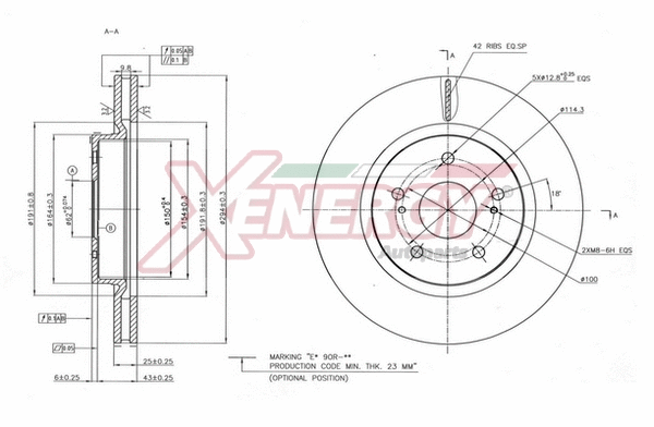 Brake Disc (X602792)