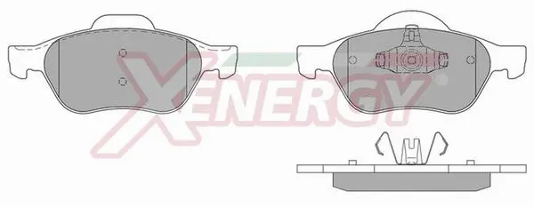 Brake Pad Set, disc brake (X40816)