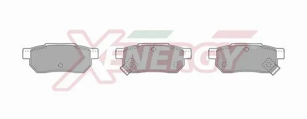 Brake Pad Set, disc brake (X40344)