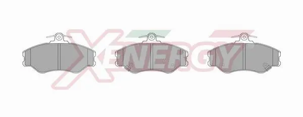 Brake Pad Set, disc brake (X40700)