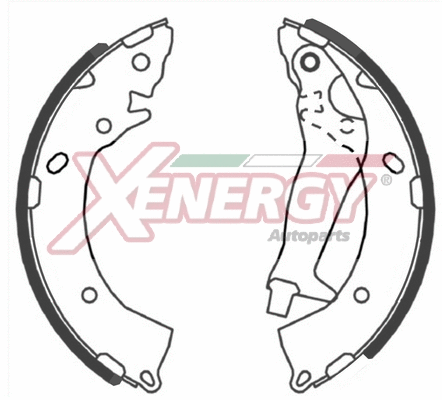 Brake Shoe Set (X50482)