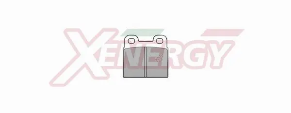 Brake Pad Set, disc brake (X40004)