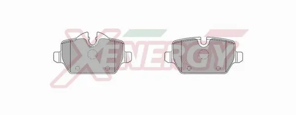 Brake Pad Set, disc brake (X40917)
