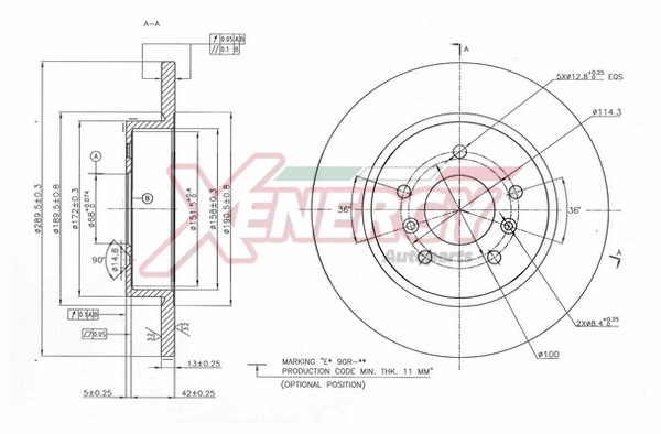 Brake Disc (X601529)