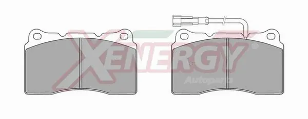 Brake Pad Set, disc brake (X40726)