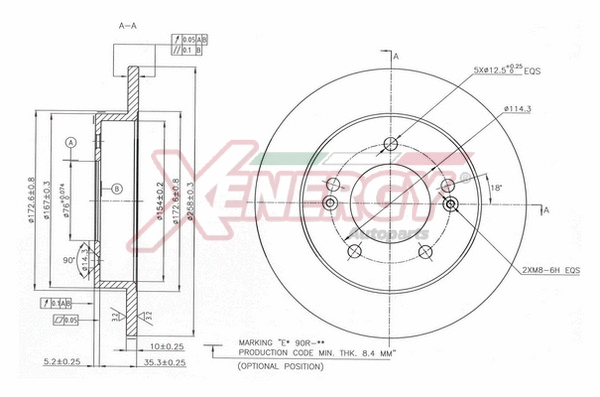 Brake Disc (X601499)