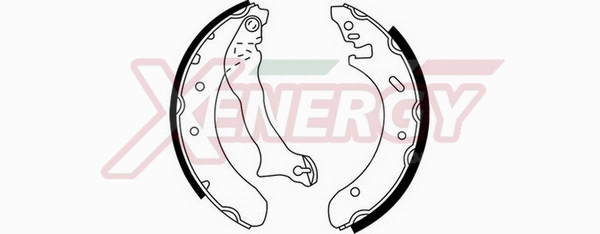 Brake Shoe Set (X50243)
