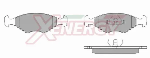 Brake Pad Set, disc brake (X40224)