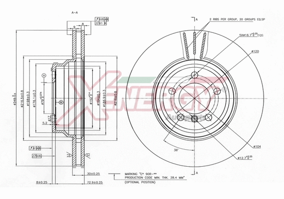 Brake Disc (X602900)
