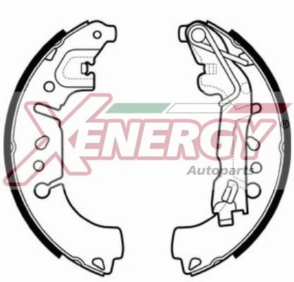 Brake Shoe Set (X50723)