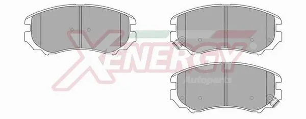 Brake Pad Set, disc brake (X40981)