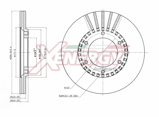 Brake Disc (X602780)