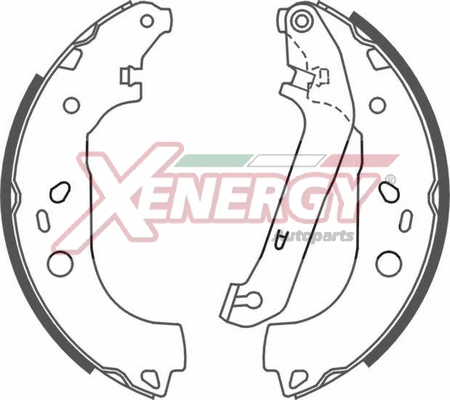 Brake Shoe Set (X50523)