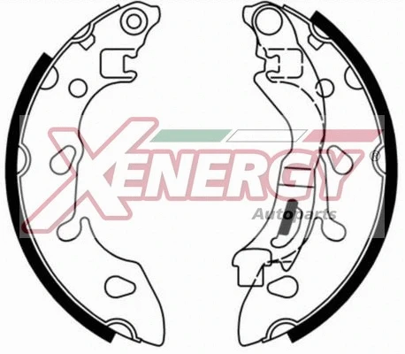 Brake Shoe Set (X50644)