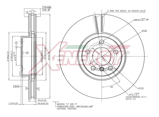 Brake Disc (X602921)