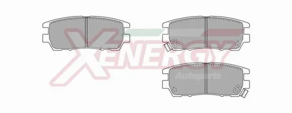 Brake Pad Set, disc brake (X40532)