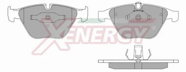Brake Pad Set, disc brake (X40918)