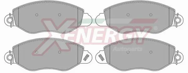 Brake Pad Set, disc brake (X40772)