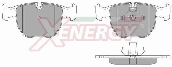 Brake Pad Set, disc brake (X40882)