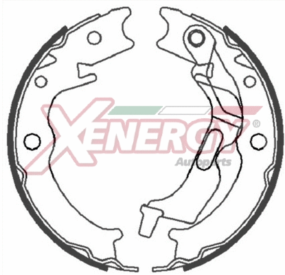 Brake Shoe Set (X50504)