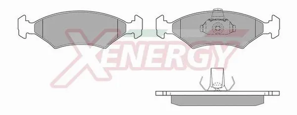 Brake Pad Set, disc brake (X40102)