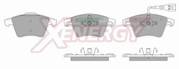Brake Pad Set, disc brake (X40900)