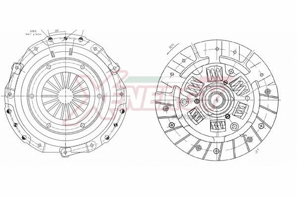 Clutch Kit (VKVTA800301)