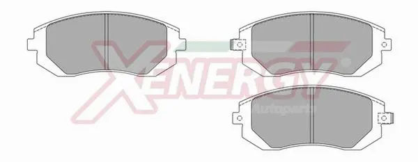 Brake Pad Set, disc brake (X40925)