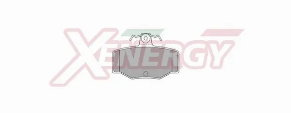 Brake Pad Set, disc brake (X40428)