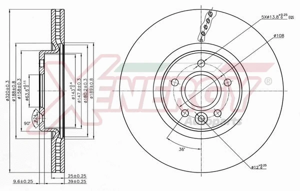 Brake Disc (X602760)