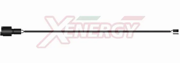 Warning Contact, brake pad wear (X70109)