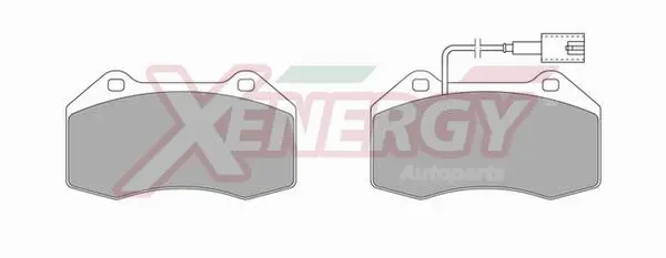 Brake Pad Set, disc brake (X41012)