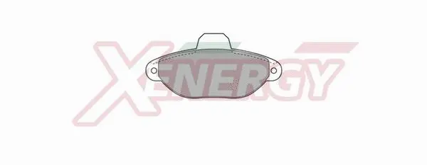 Brake Pad Set, disc brake (X40518)