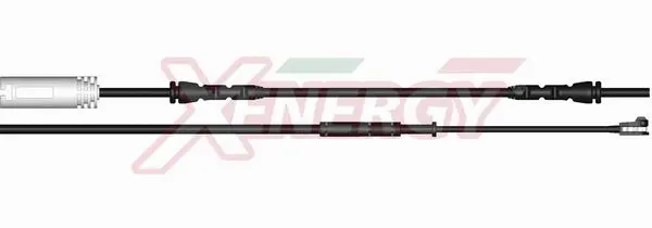 Warning Contact, brake pad wear (X70286)