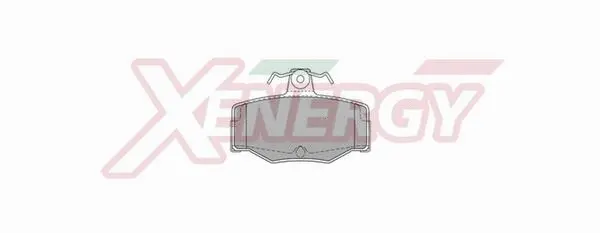 Brake Pad Set, disc brake (X40429)