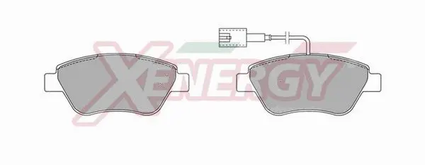 Brake Pad Set, disc brake (X40786)