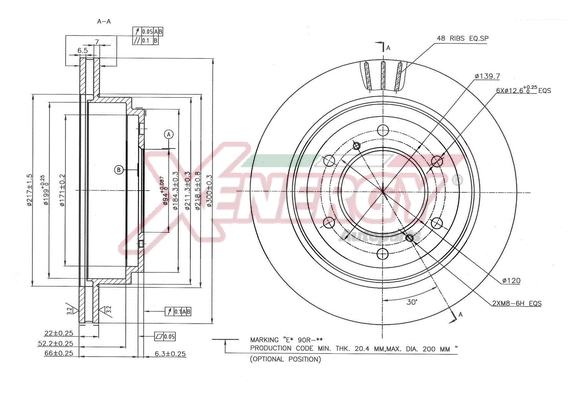 Brake Disc (X602777)