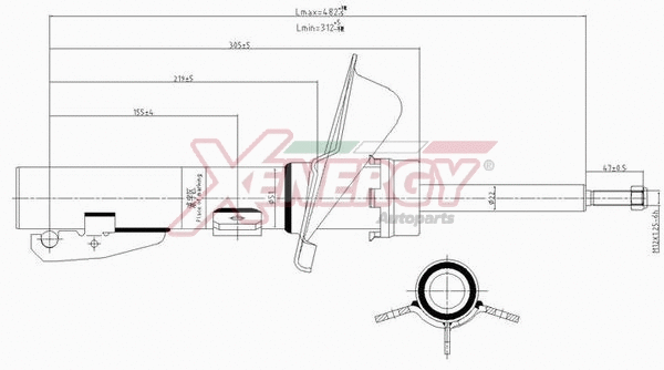 Shock Absorber (X824334)