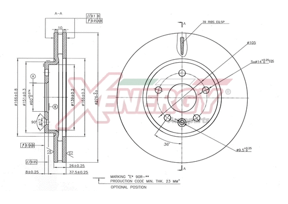 Brake Disc (X602888)
