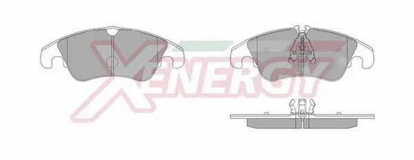 Brake Pad Set, disc brake (X40999)