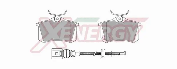 Brake Pad Set, disc brake (X40277)