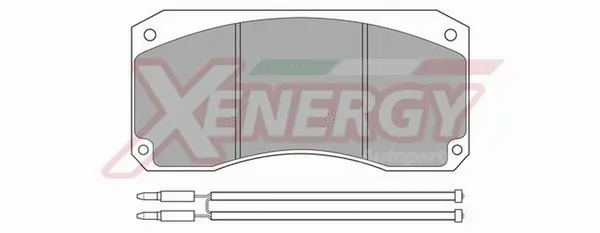 Brake Pad Set, disc brake (X40503)