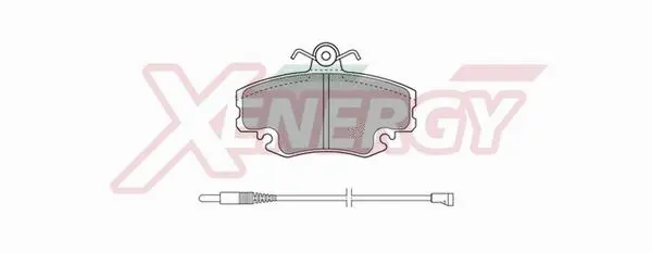 Brake Pad Set, disc brake (X40526)