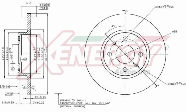 Brake Disc (X601470)